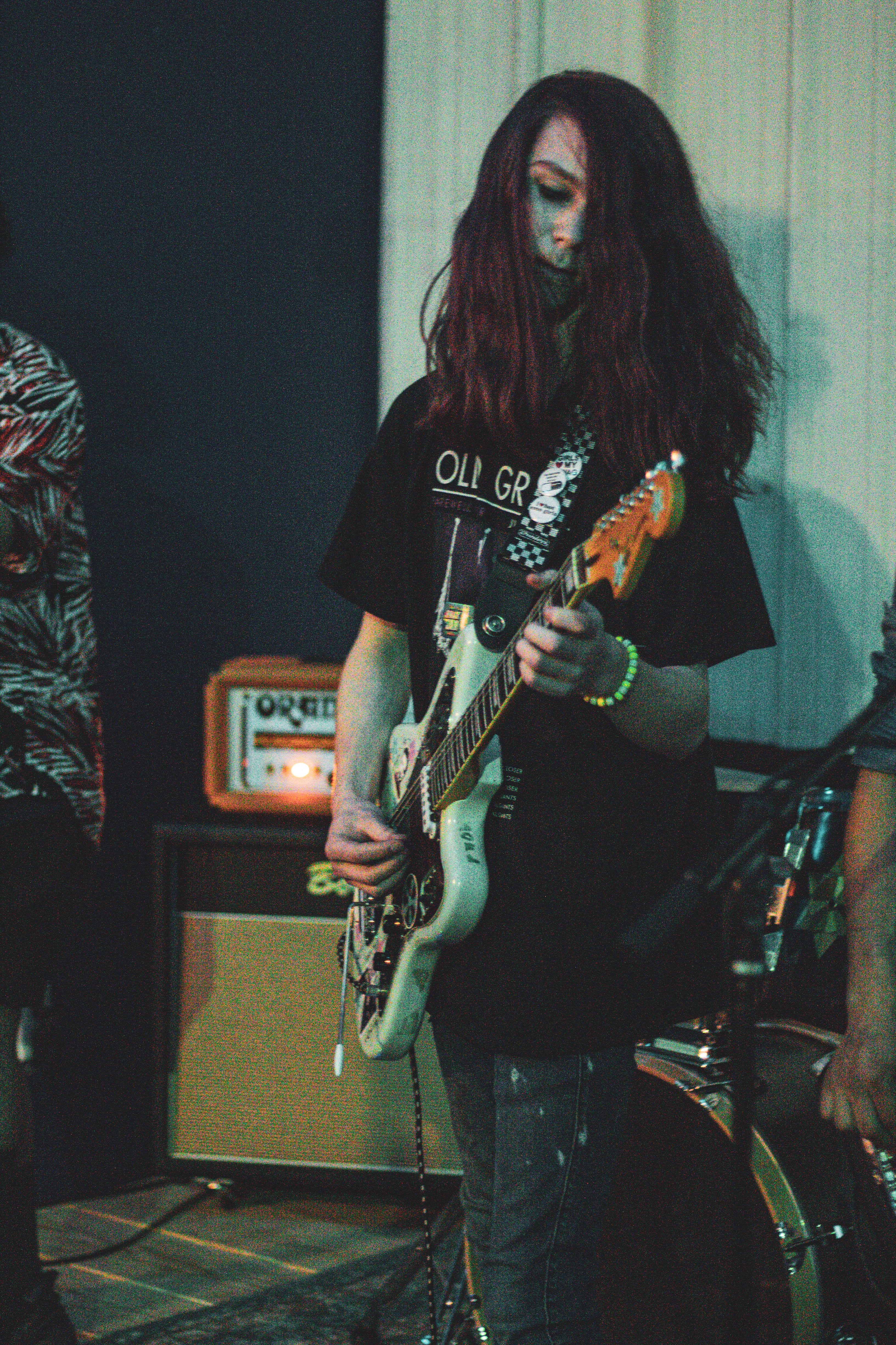 A picture of me on stage.